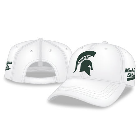 Michigan State Spartans Unstructured 3D White Hat