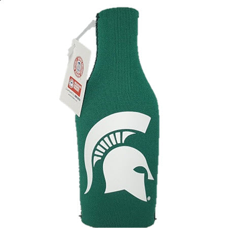 Michigan State Spartans Green Bottle Koozie