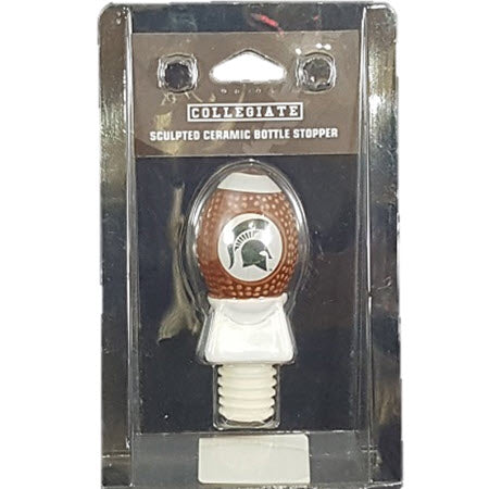 Michigan State Spartans Football Bottle Stopper