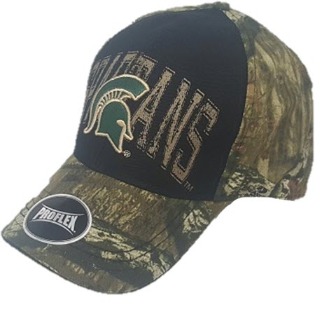 Michigan State Spartans MossyOak Camo Hat with