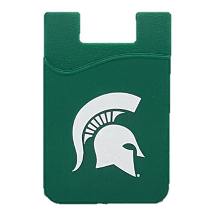 Michigan State Spartans Silicone Phone Wallet