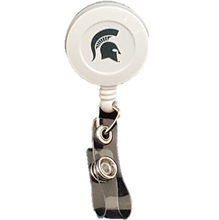 Michigan State Spartans Retractable Badge Holder