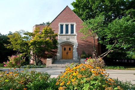 Michigan State Spartans Postcard - Alumni Chapel