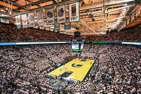 Michigan State Spartans Postcard - Breslin Center